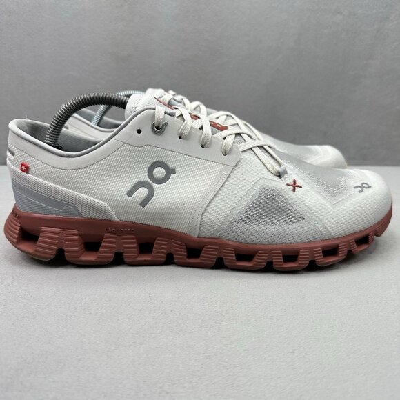 Mens Size 10.5 ON Cloud X 3 Ice | Auburn Running Shoes Athletic Sneakers - Picture 1 of 8